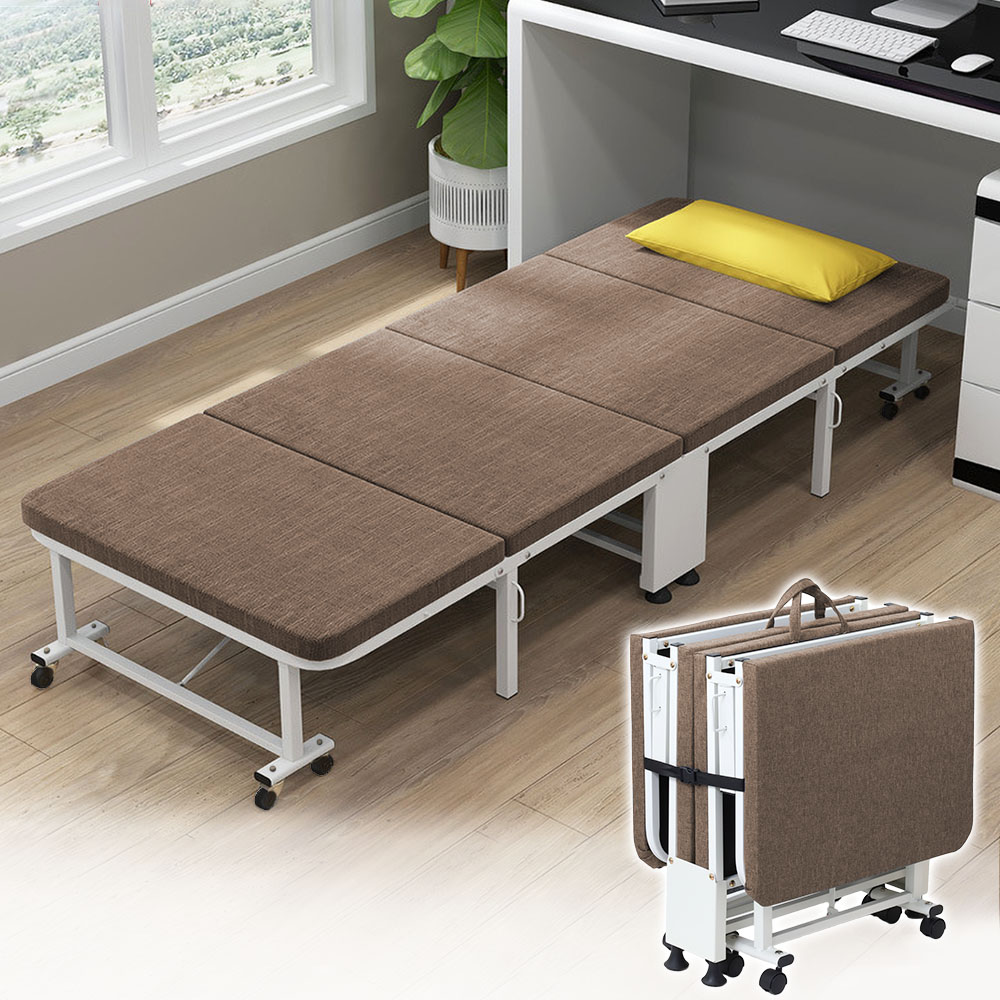 折りたたみベッド コンパクト ベッド 折りたたみ ほぼ 完成品 シングル