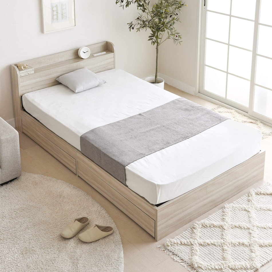 MODERN DECO（モダンデコ） ベッド セミダブル ベッドフレーム