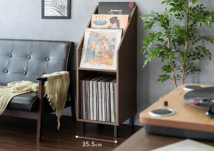 レコードラック マガジンラック ディスプレイラック レコード 棚 収納