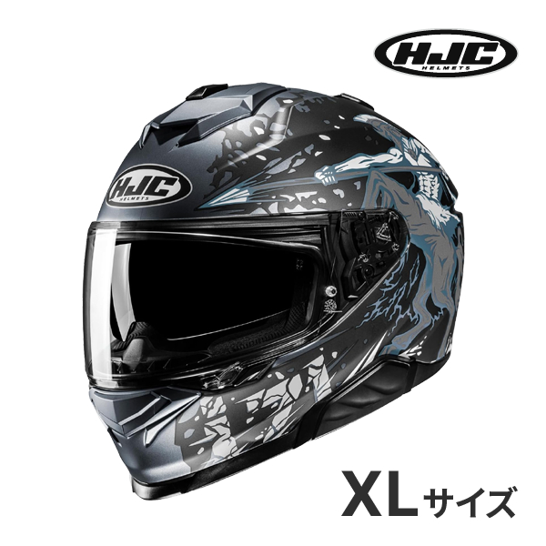 HJC HJC HJH264 i71 タウロス BLACK(MC5SF) XL(60-61cm) (バイク用