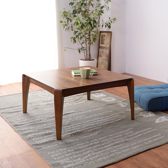 東谷 (豪華2大特典)こたつ テーブル おしゃれ 正方形 ずれ防止