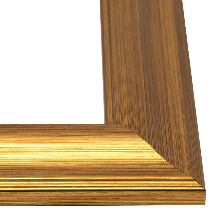 額縁専門店ないとう 写真用額縁 8120/ゴールド 写真全紙（560×457mm