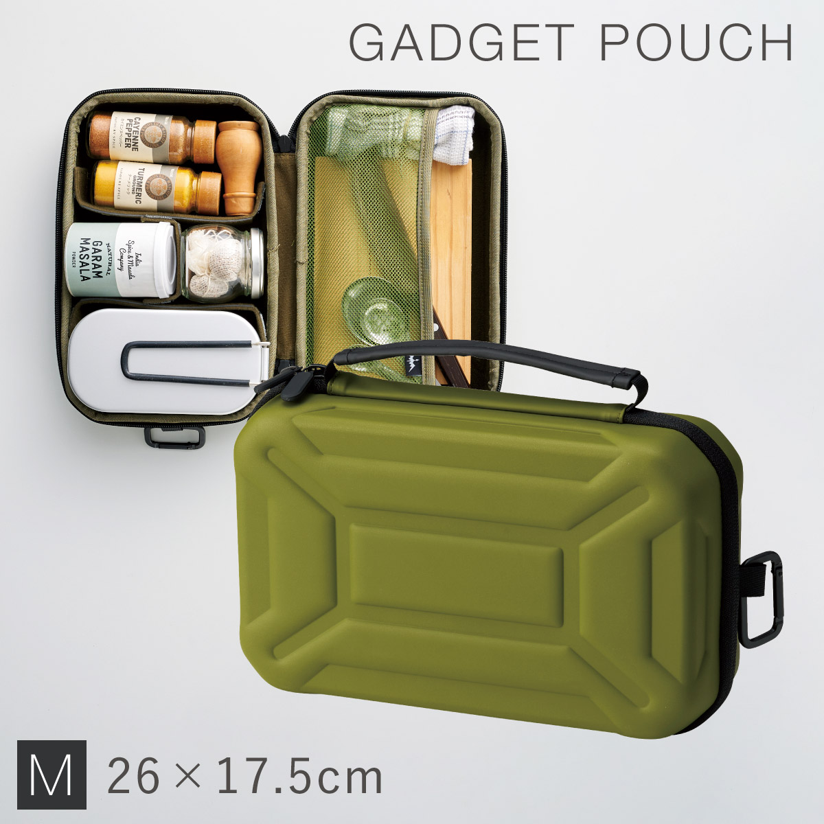 セトクラフト ガジェットポーチ 収納ポーチ トラベルポーチ 衝撃吸収