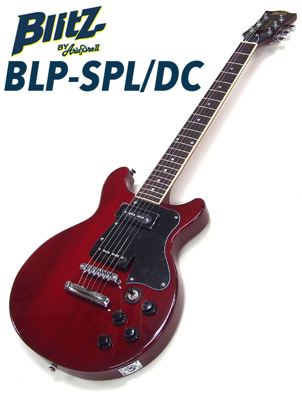 Aria Proll エレキギター 初心者セット Blitz BLP-SPL DC 9点 NEW
