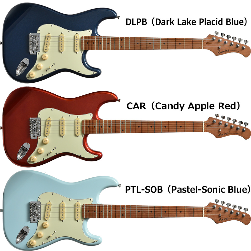 Bacchus（バッカス） Bacchus BST-1-RSM/M エレキギター 初心者 入門