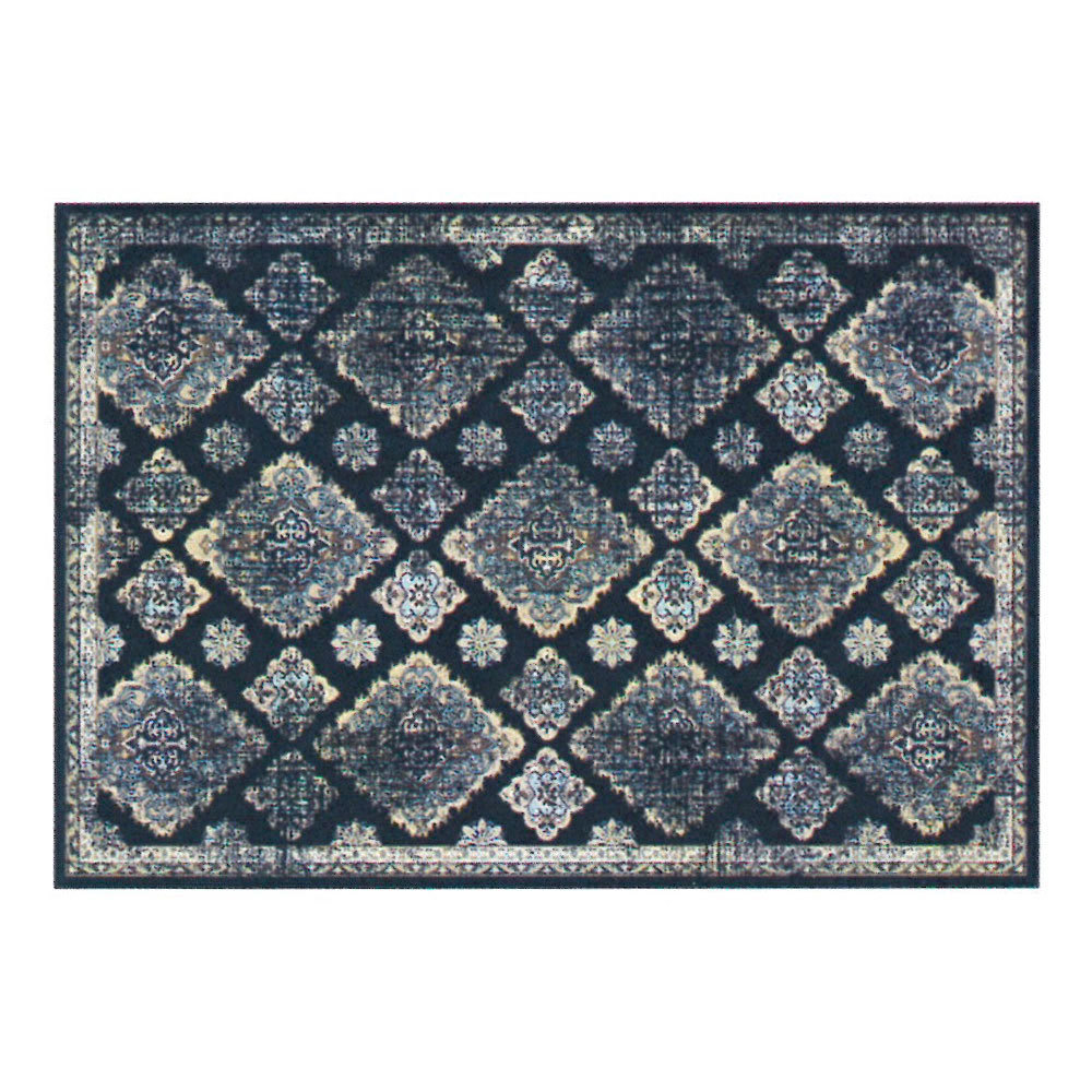 ELEMENTS ラグ マット ペルシャ 風 柄 オリエンタル ウィルトン織 約