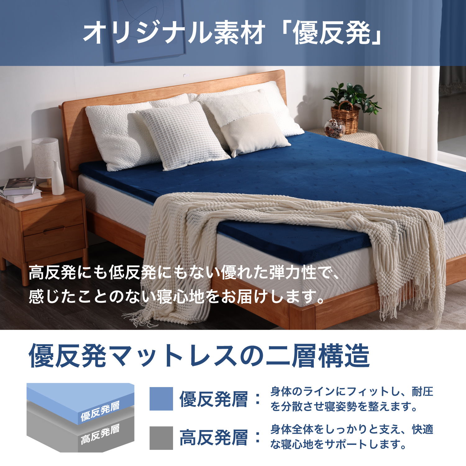 MLILY（エムリリー） 【医師・専門家が推奨】 マットレス セミダブル