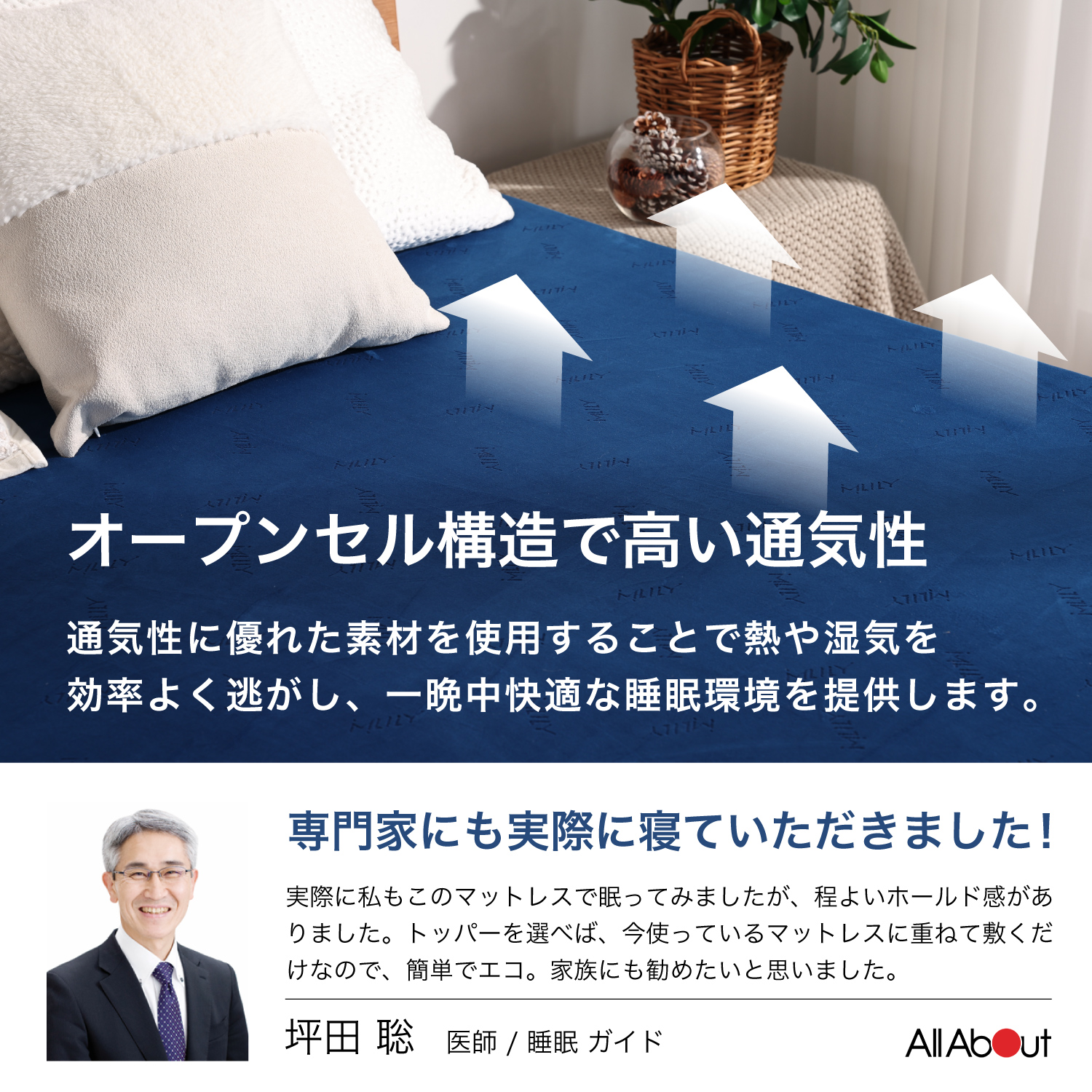 MLILY（エムリリー） 【医師・専門家が推奨】 マットレス セミシングル