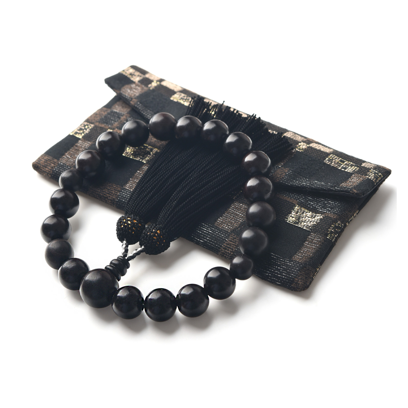 EsuonHappiness 数珠 男性 男性用 4種類から選べる 天然素材 高級 数珠