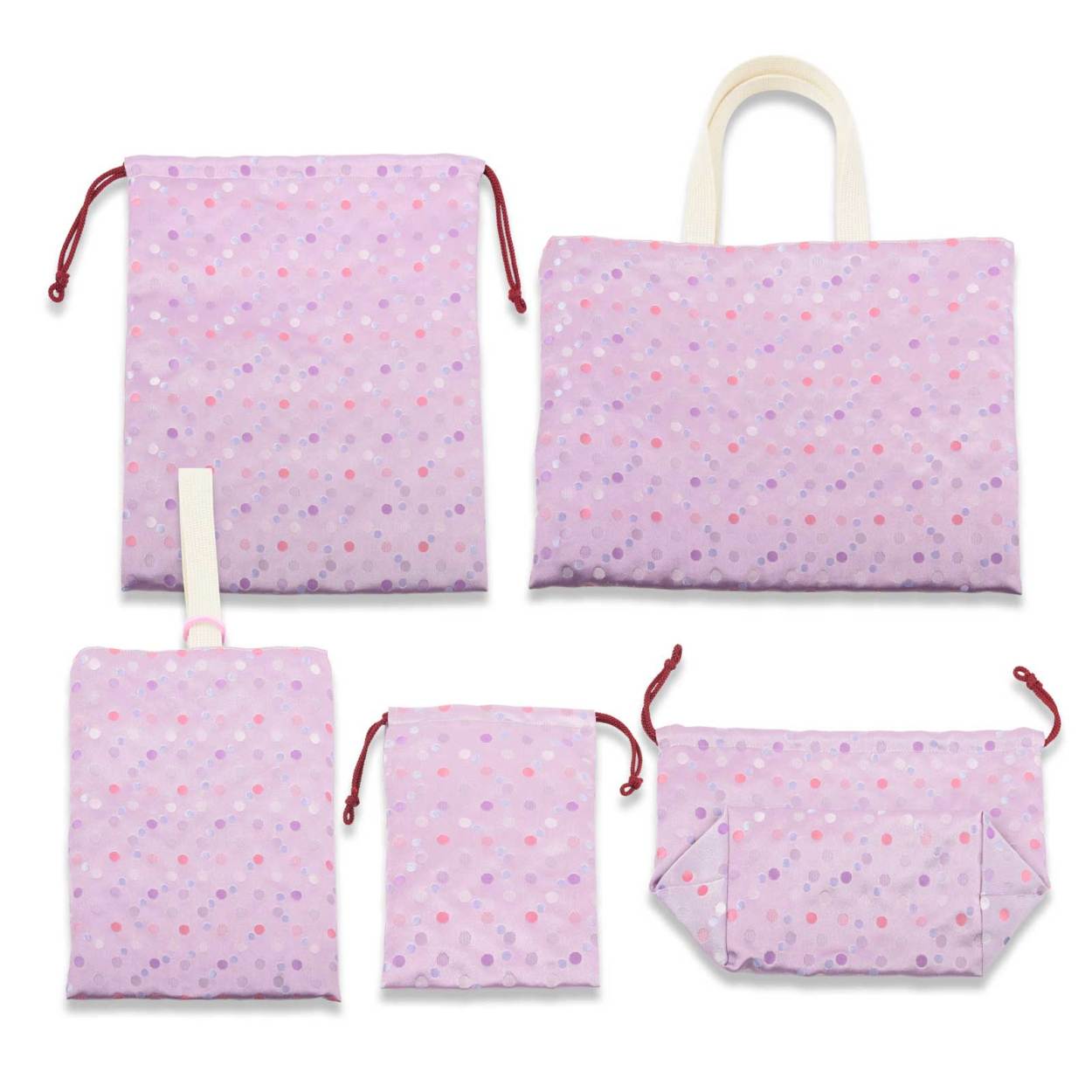 入園 入学 5点セット 西陣織 金襴 レッスンバッグ 体操服袋 上履き