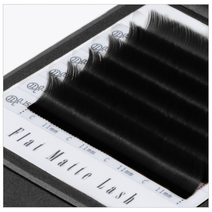 フラットマットラッシュ Jカール / ブラック Miss eye dor : エステの