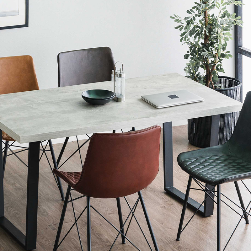 ダイニングテーブル 幅140 80 4人掛け 2人 二人 6人 小さめ 小さい