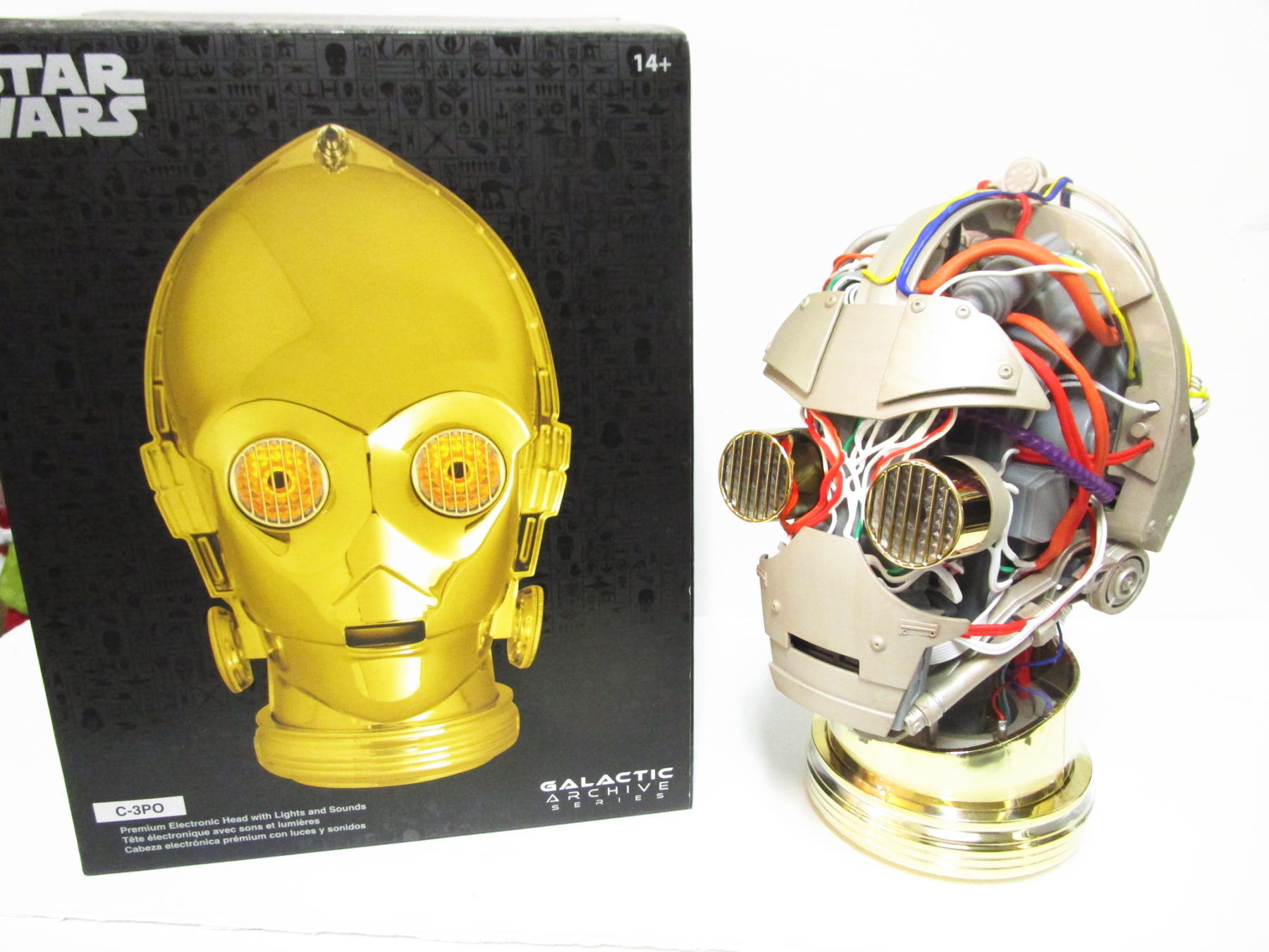 スター・ウォーズ C-3PO ヘッド 頭部 トーキング ライトアップ