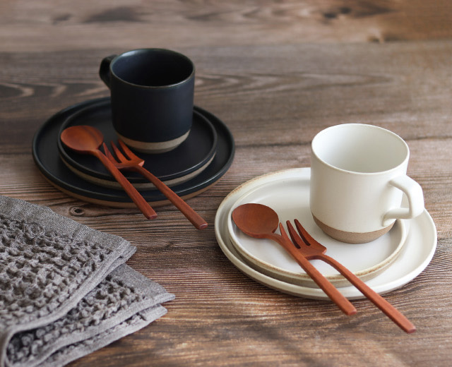 KINTO キントー セラミックラボ マグ＆プレート＋ナチュレカトラリー