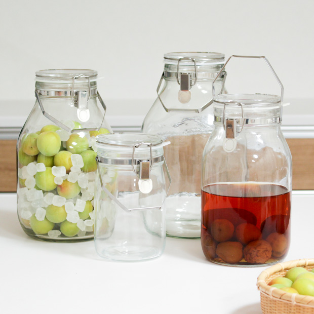 セラーメイト ＼2/25はポイント10倍／ セラーメイト 取手付密封びん 1L