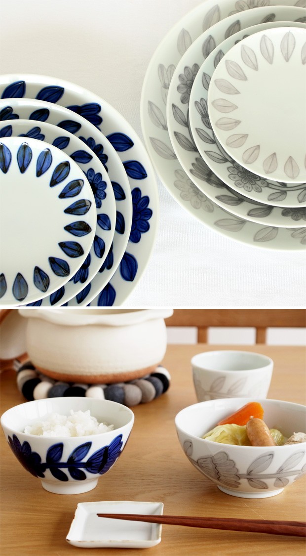 2/25はポイント10倍／ 波佐見焼 西山窯 daisy デイジー プレート 18cm