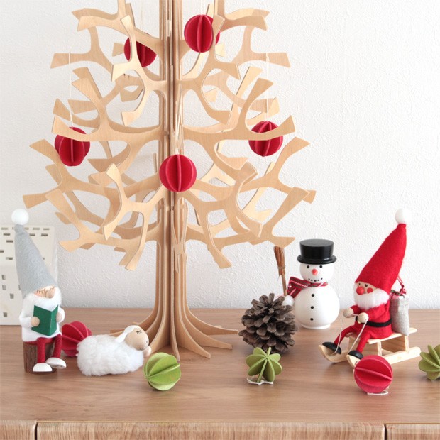 lovi（ロヴィ） オーナメント ボール 3.5cm 7個 クリスマスツリー