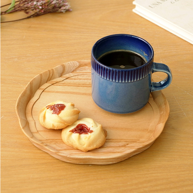 2/25はポイント10倍／ 四十沢木材工芸 KITO 輪花盆 小 ケヤキ 選べる