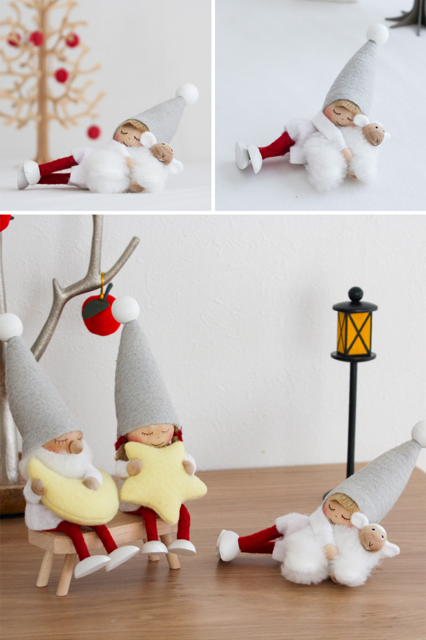 ノルディカニッセ おねんね男の子 羊 サイレントナイトシリーズ