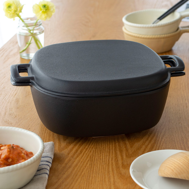 岩鋳（IWACHU） ＼2/22はポイント10倍／ 岩鋳 両手万能鍋 南部鉄器 鉄