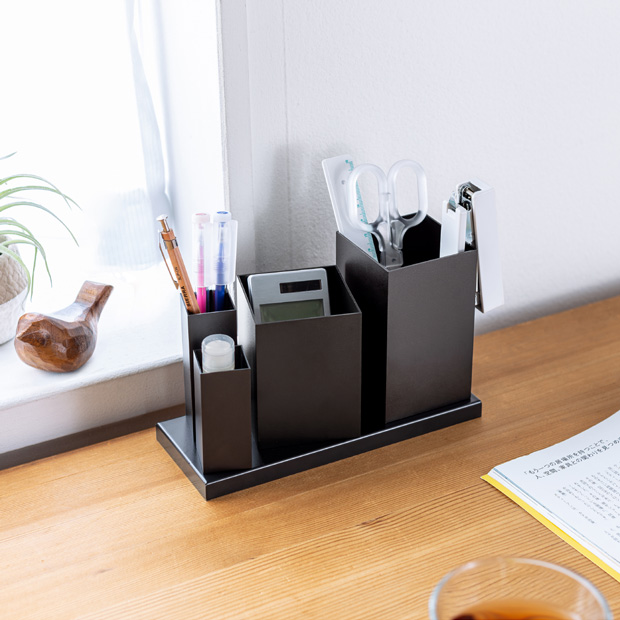2/25はポイント10倍／ デスクオーガナイザー ミニ ペン立て デスク収納