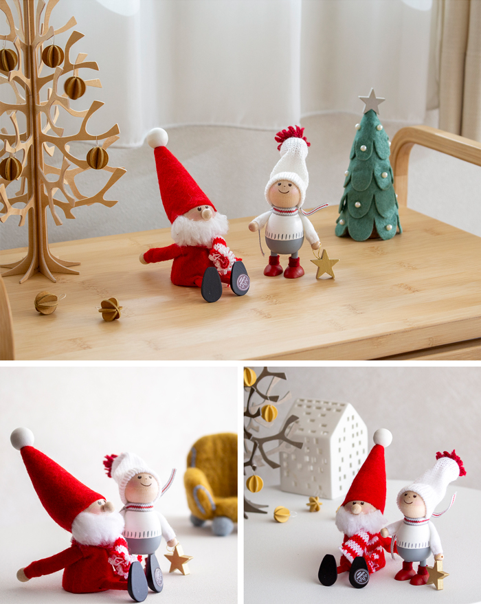 ノルディカニッセ 2点 セット 2025 新作 星を見上げるサンタ ＋ 星を