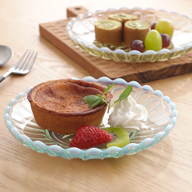 廣田硝子 ＼2/25はポイント10倍／ 廣田硝子 雪の花 デザートトレー