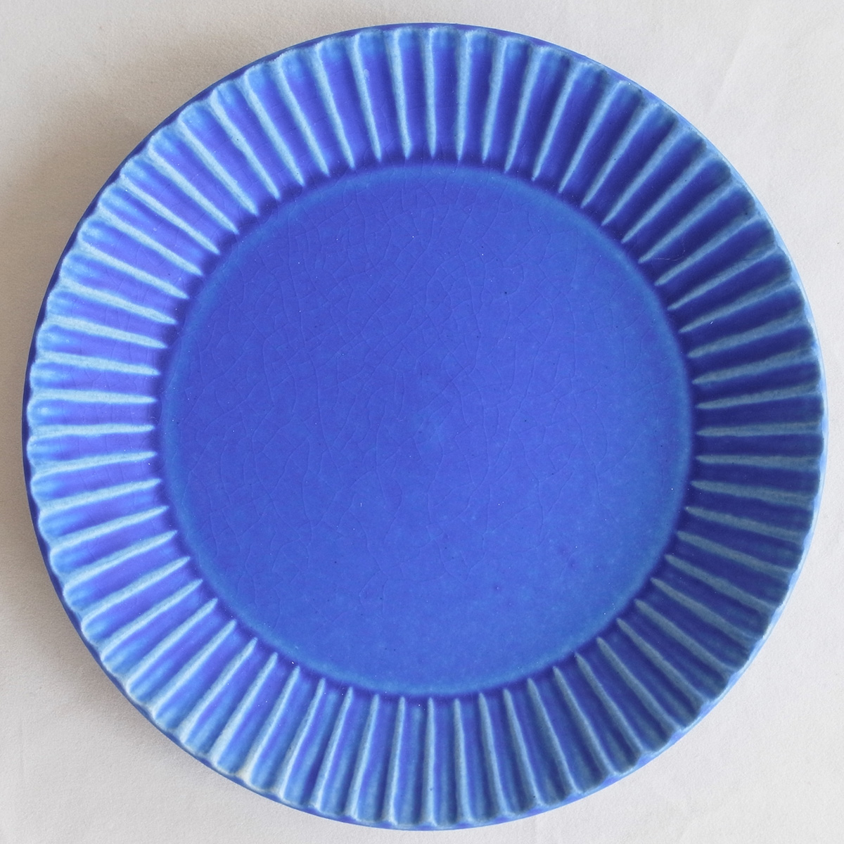 SAKUZAN ストライプ Stripe 丸皿 M 18.8cm プレート 作山窯 美濃焼