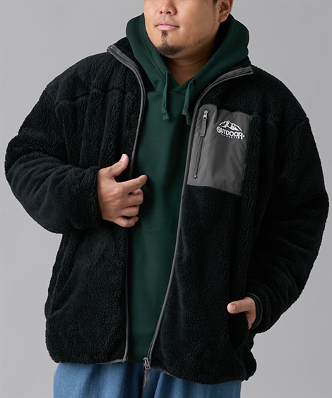 OUTDOOR PRODUCTS（アウトドアプロダクツ） ボアフリース フルジップ