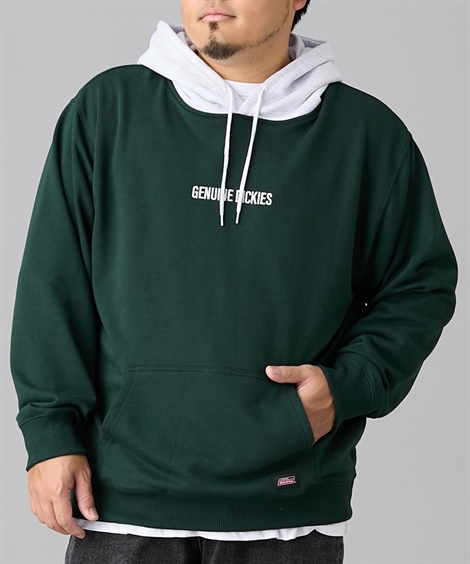 Dickies（ディッキーズ） パーカー 裏毛 バック刺繍 フード配色