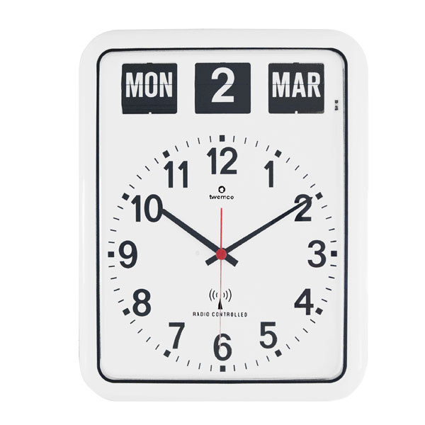 TWEMCO RADIO CONTROL CALENDAR CLOCK RC-12A（トゥエンコ 電波時計