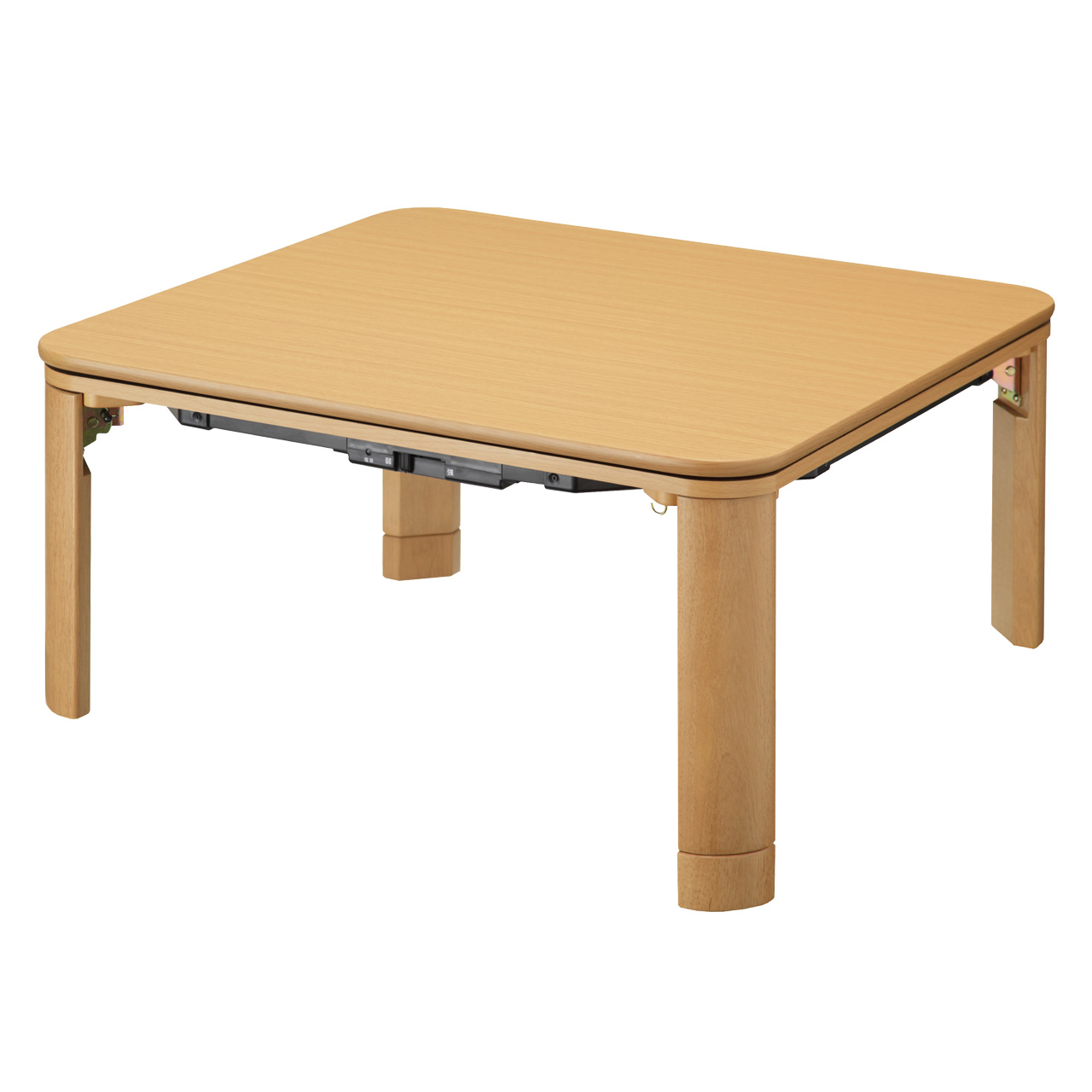 こたつ テーブル 折りたたみ 正方形 フラットヒーター折れ脚こたつ