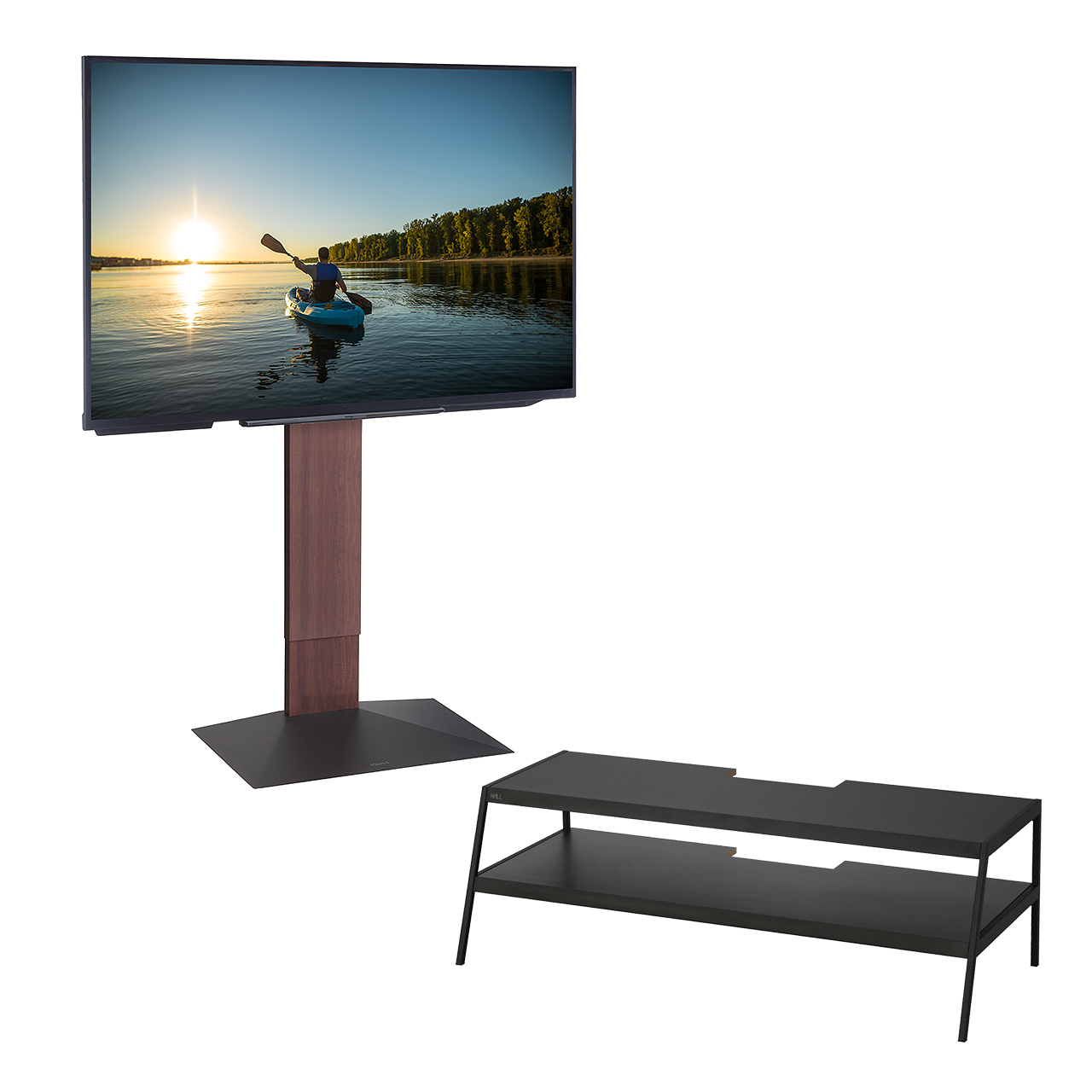 EQUALS（イコールズ） テレビ台 WALL 壁寄せテレビスタンド 32〜80v