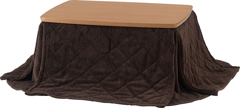 東谷 こたつテーブル セット 長方形 80×60 木目調 コンパクト おしゃれ