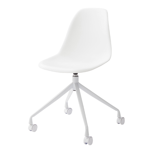 東谷 デスクチェア 回転式 昇降式 キャスター プラスチック おしゃれ