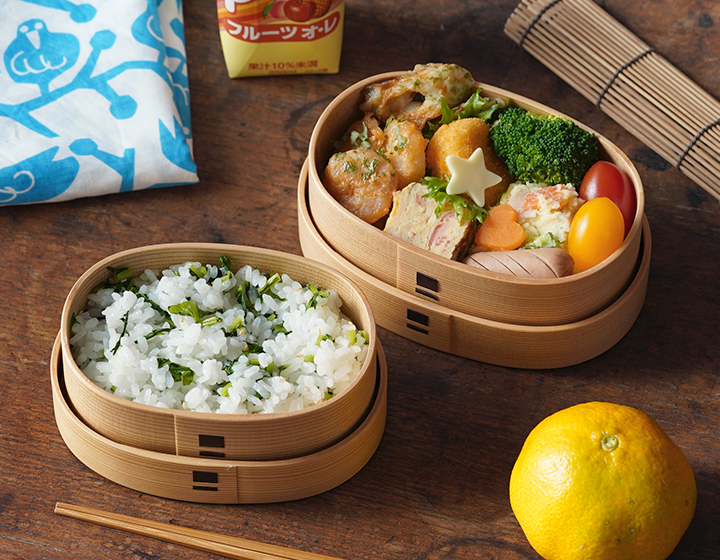 大館工芸社 曲げわっぱ 親子弁当 子ども用 キッズ わっぱ弁当 秋田杉