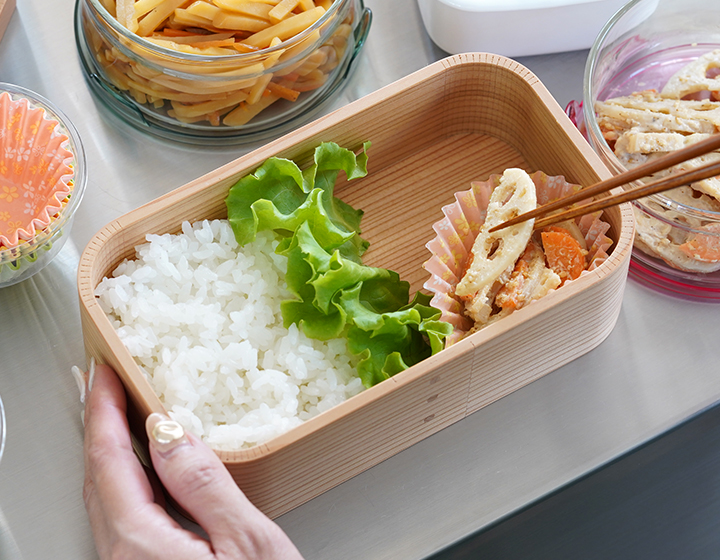 朝倉家具 三ツ星弁当箱 750ml 木製 弁当箱 わっぱ弁当 杉 桐 天然木