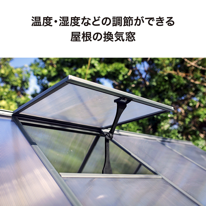 タカショー ビニールハウス 大型 ビニール温室 本格派 メタルフレーム
