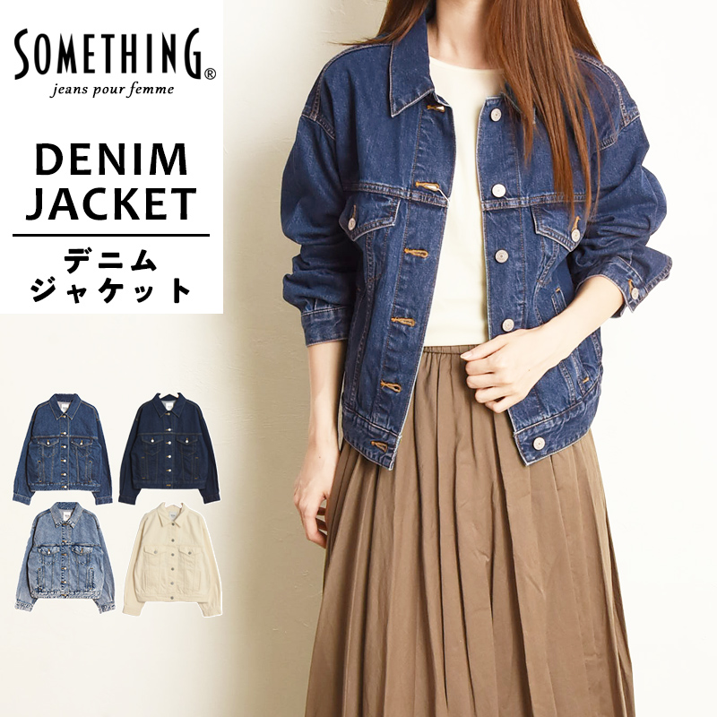 SOMETHING（サムシング） デニムジャケット Gジャン ジージャン 3rd