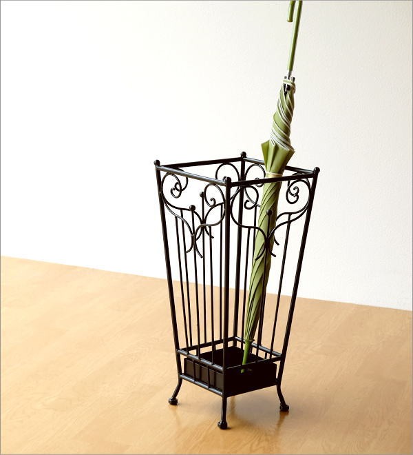 傘立て 傘たて 傘立 アンティーク おしゃれ アイアン傘立て R : ギギ