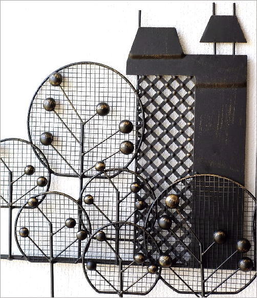 壁飾り アイアン おしゃれ アートパネル ウォールデコ 壁掛け アイアン