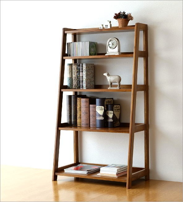 本棚 無垢 木製 天然木 おしゃれ ナチュラル 飾り棚 飾棚 オープン