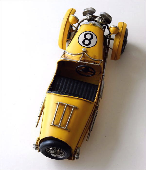 置物 オブジェ スポーツカー おもちゃ アンティーク調 おしゃれ レトロ