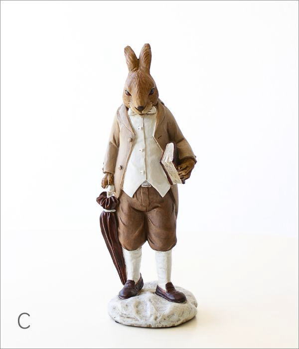 うさぎ ウサギ 置き物 置物 雑貨 おしゃれ ラビット かわいい 可愛い