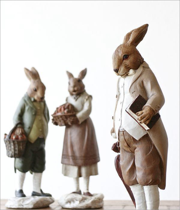 うさぎ ウサギ 置き物 置物 雑貨 おしゃれ ラビット かわいい 可愛い