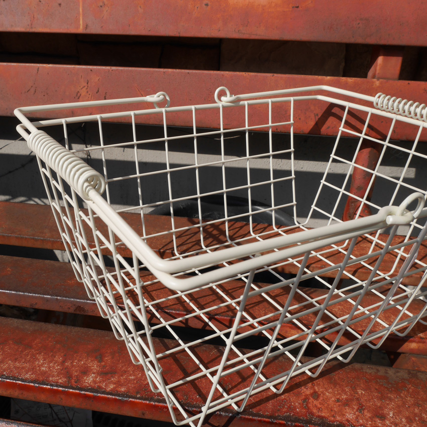 ワイヤーバスケット Mサイズ インダストリアル インテリア 収納