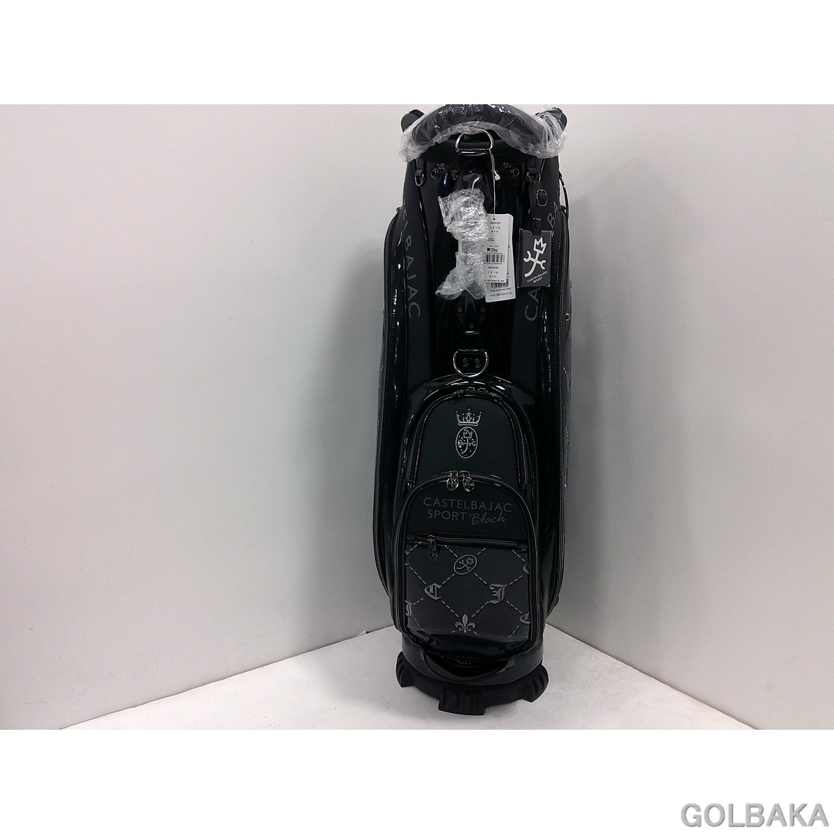 刻印対応 【新品】カステルバジャックキャディバッグ CBC037GBK カラー