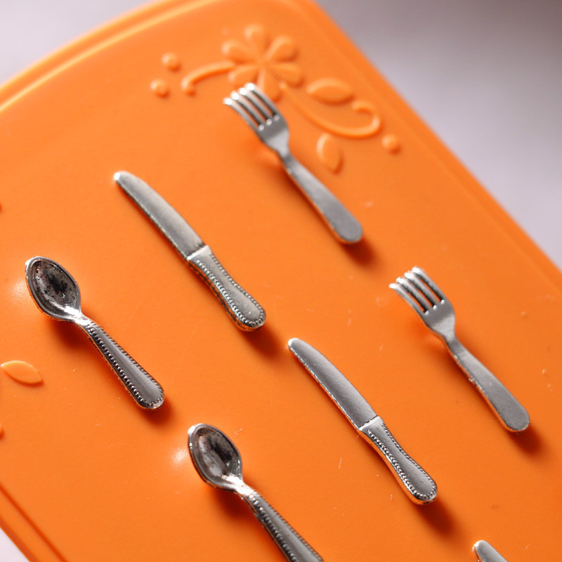 送料無料 ミニチュア 雑貨 ナイフ スプーン フォーク カトラリー