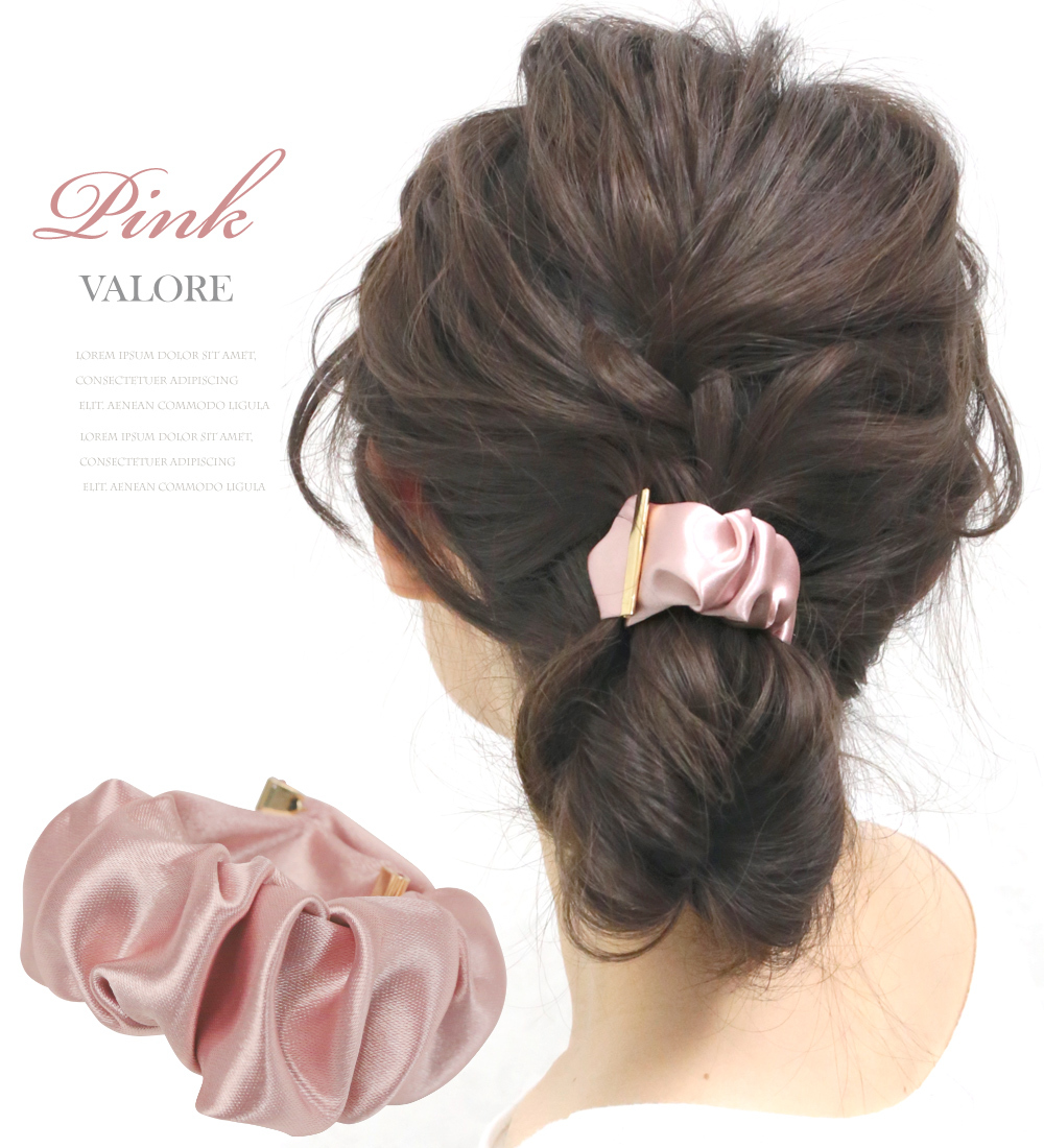 リトルムーン（Littlemoon） ヘアカフス ヘアゴム ポニーフック サテン