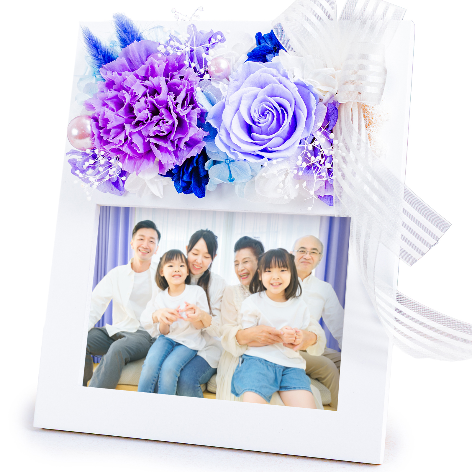 プリザーブドフラワー 写真立て 母の日 結婚祝い プレゼント ギフト